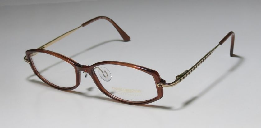 NEW DANIEL SWAROVSKI S178 53 15 130 BROWN/GOLD EYEGLASSES/GLASSES 