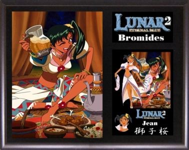 Lunar 2 Eternal Blue   Bromide   Plaque Sets + Cards  