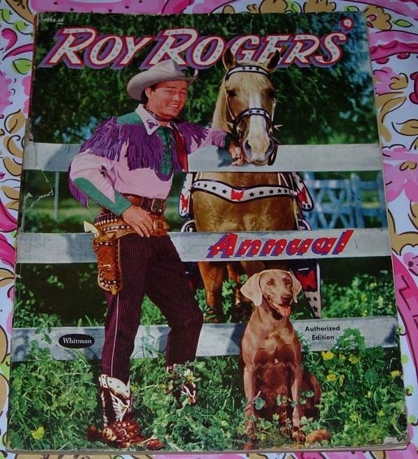 ROY ROGERS ANNUAL WHITMAN 1954 SCARCE  