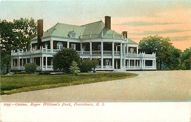 RI PROVIDENCE ROGER WILLIAMS PARK CASINO C 1906 T5547  