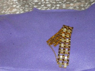 JEWELRY VINTAGE BRACELETS DeNICOLA MONET 1/20 12k GOLD FILLED CHAMPION 