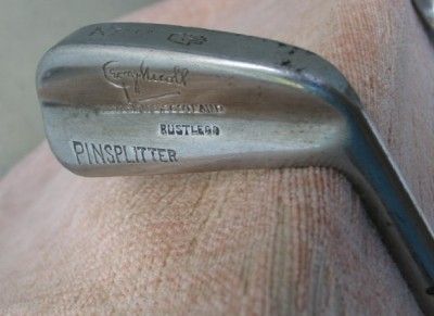 Vintage GEORGE NICOLL PINSPLITTER Rustless 2 Iron   Levenfife 