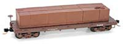 Micro Trains HOn3   RGS Narrow Gauge Flat Car w/Load  