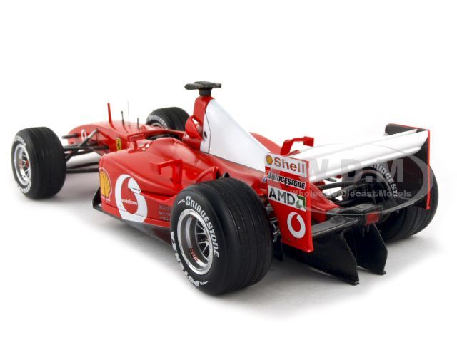   18 scale diecast model of 2002 f1 france gp f2002 1 michael schumacher