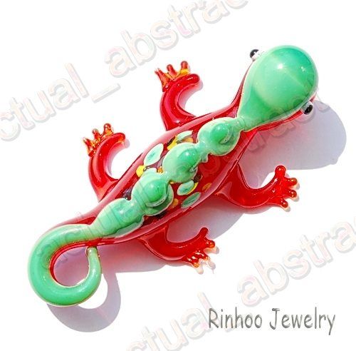 Free animal Pendant lampwork GLASS 36pcs wholesale  