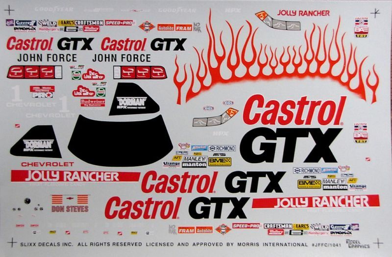 John Force 1994 Castrol GTX Chevy Lumina Funny Car  