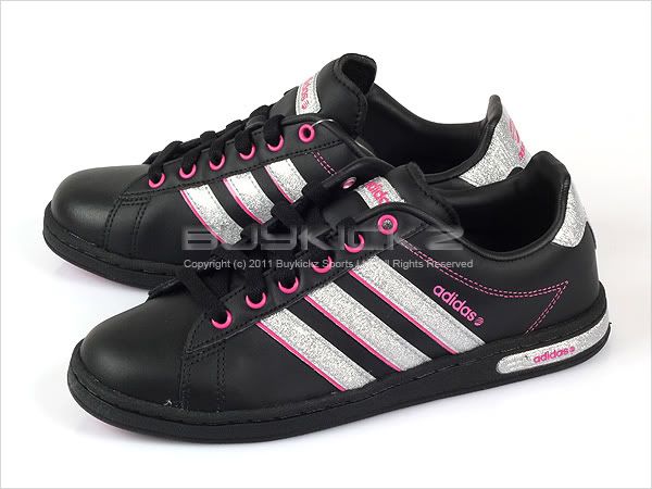   Derby II W Black/Silver/Pink Classic 2011 Low Stripes U46347  