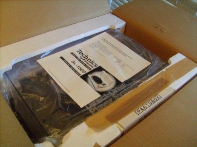 technics sl 1500 direct drive turntable in the box  