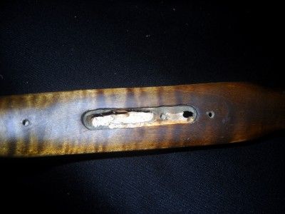   Tiger Curly Maple Muzzleloader Wood Stock 7/8 Channel Octagon  