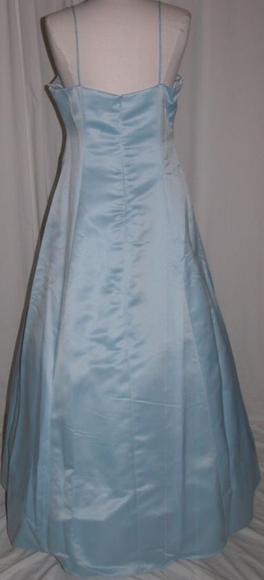 Gorgeous Gown Dress Party Gala Evening Pageant Blue 2X  