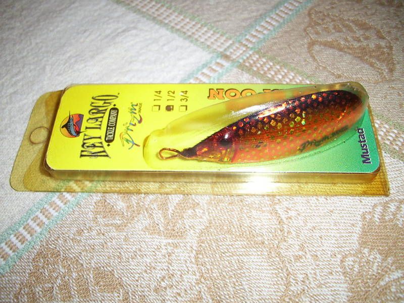 VINTAGE KEY LARGO TACKLE PRIZM IMAGE GEM SPOON NIP  