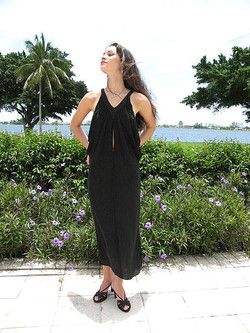 GODDESS PIANOFORTE di MAXMARA BLACK LAME DRESS~S/M  