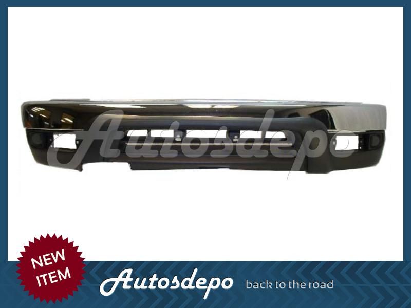 99 02 00 TOYOTA 4RUNNER FRONT BLK BUMPER & LOW SIDE W/H  