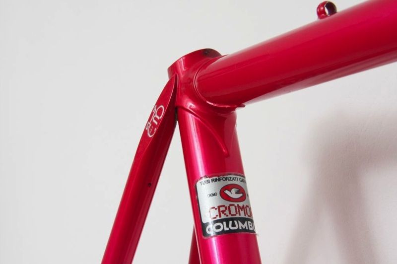 Eddy Merckx STRADA Columbus Cromor Frame Steel VTG 80s  