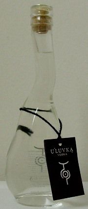 MINIATURE ~ ULUVKA Polish VODKA   Collectible  