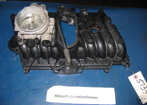 GM 5.7/350 VORTEC CHEVY ENGINE PLENUM W/TB #5734  