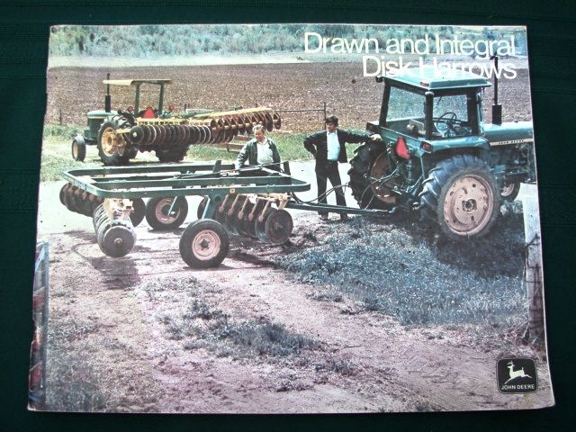 Original Disk Harrow catalog. No date, circa early 1970s. Very good 