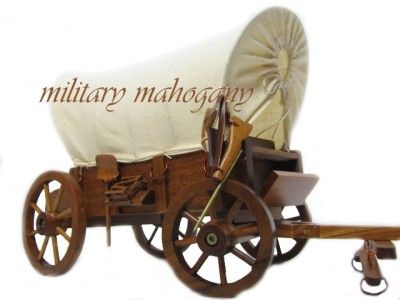 WILD WEST COWBOY WESTERN COVERED WAGON PRAIRIE SCHOONER WOOD WOODEN 