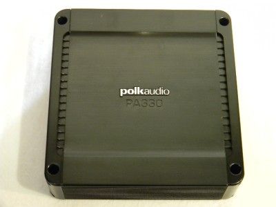   PA330 200W Class AB Bridgeable 2 Channel Amplifier   As Is  