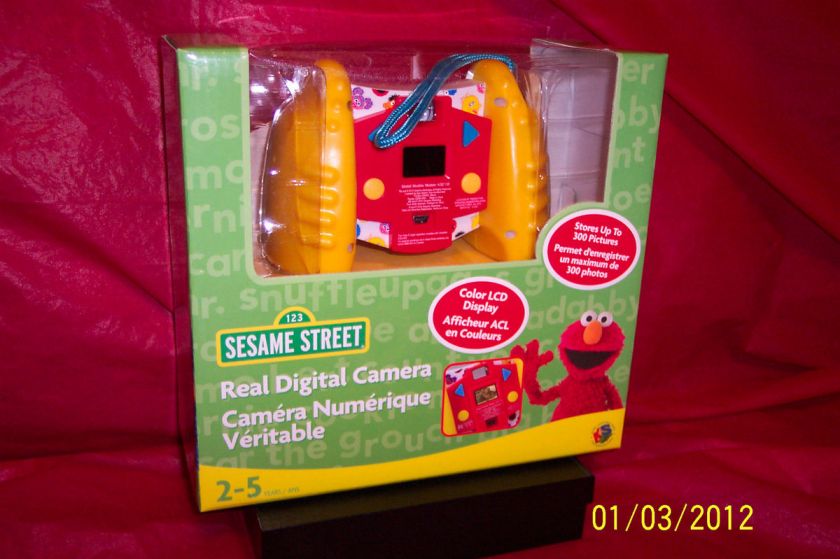 SESAME STREET REAL DIGITAL CAMERA  