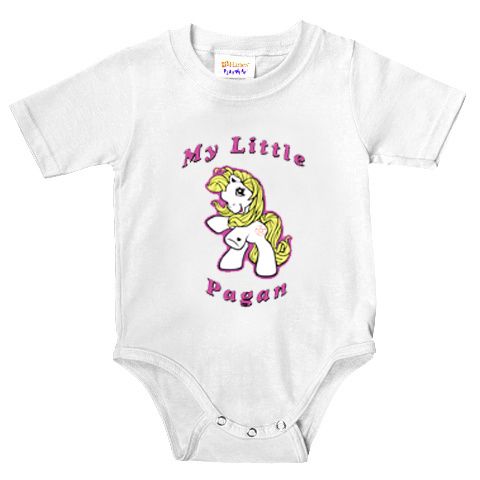 My Little Pagan Pony Onesie / T Shirt Wiccan Magik  