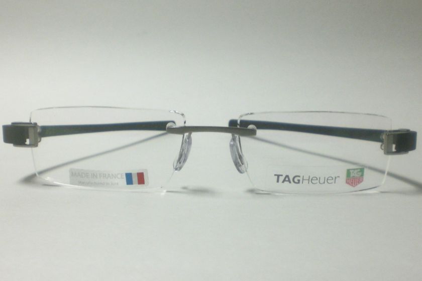 TAG HEUER TRACK 7103 RUTHENIUM BLACK C 11 EYEGLASSES 53  