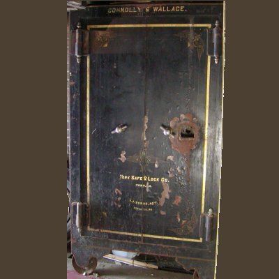 Antique York Safe & Lock Co Large Vault Safe  