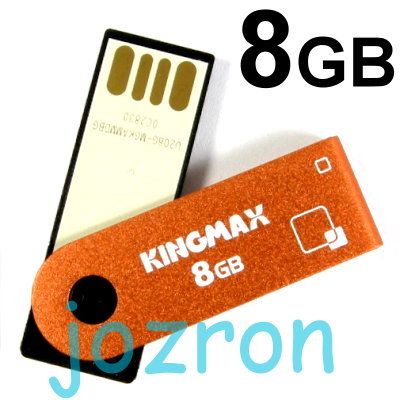 Kingmax PD 71 8GB 8G USB Flash Pen Drive Disk Swivel  