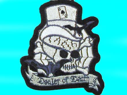 DEALER OF DEATH SKULL moto motorcycle vest BIKER PATCH  