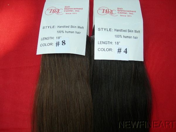 CLOSEOUT HAIR EXTENSION 18 LONG X40 W SKIN WEFT TAPE PU HUMAN HI 