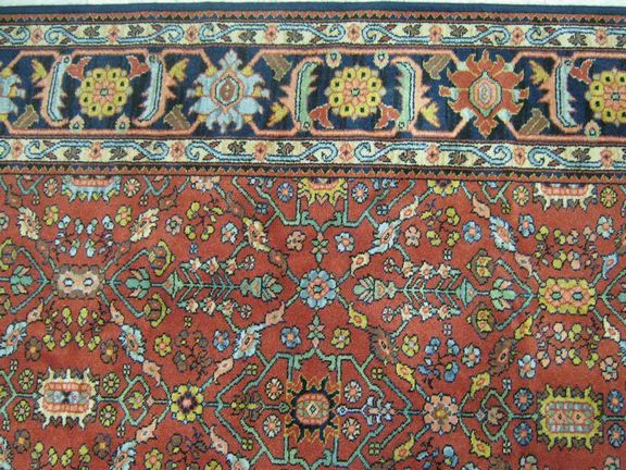 LARGE KARASTAN 700 SERIES #729 9x12 SERAPI WOOL RUG  