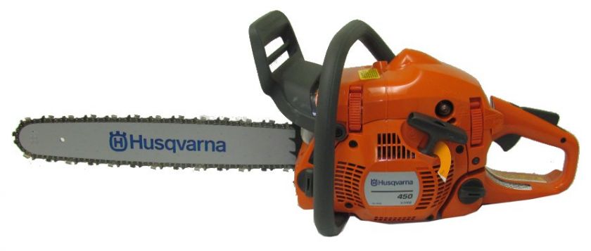 New HUSQVARNA 450 18 50.2cc 3.2Hp Gas Powered Chain Saw X Torq 