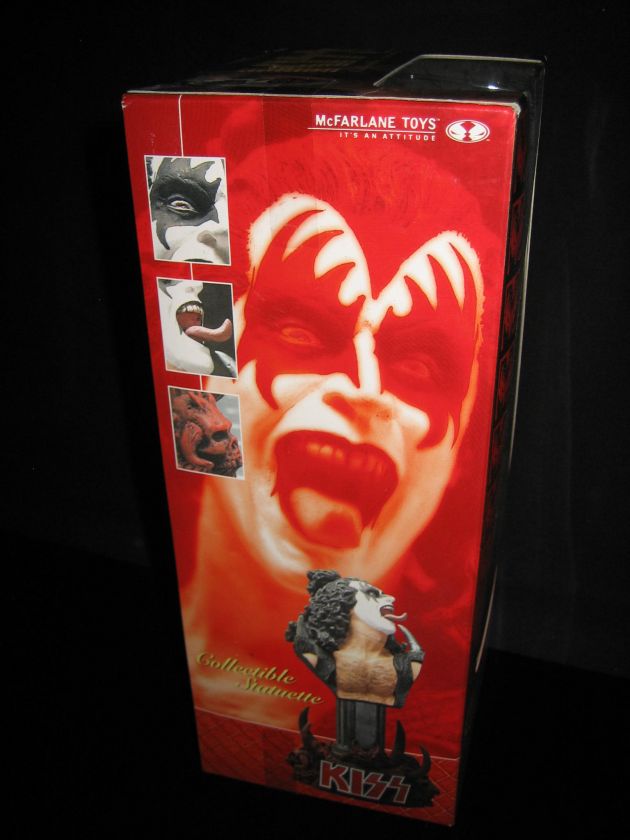 Kiss Gene Simmons The Demon Collectible Statuette 2002 McFarlane Toys 