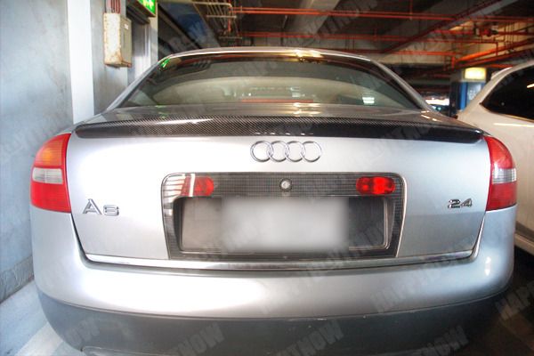 CARBON FIBER AUDI A6 C5 RS6 style Trunk Spoiler NEW 獨家販售 