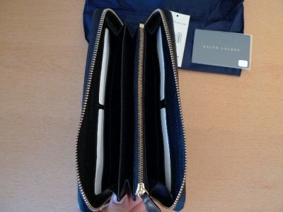 RALPH LAUREN COLLECTION Leather Clutch Wallet NWT $500  