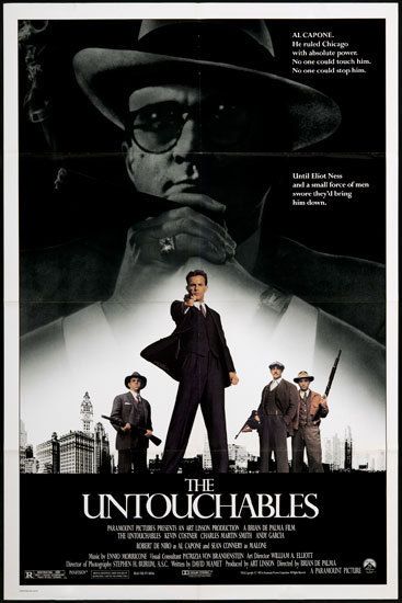 The Untouchables 1987 Original U.S. One Sheet Movie Poster  