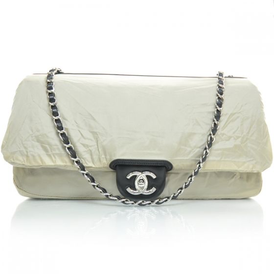 CHANEL Lambskin Jumbo COCO RAIN Flap Bag Black NEW CC  