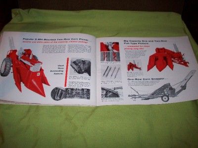   McCormick Farmall 240 460 560 660 Tractor Plow Beet Harvester Catalog