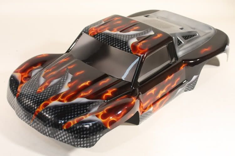 new custom painted Traxxas Slash body  