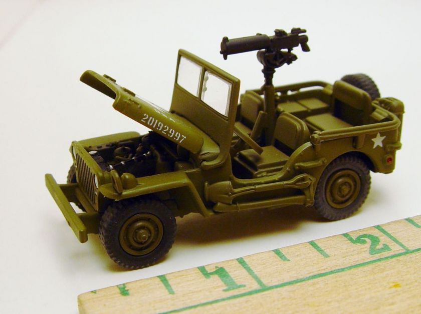   WILLYS MB SCOUT JEEP WITH ARTILLARY LIMITED W/RUBBER TIRES  
