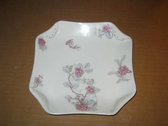 Vintage Haviland Limoges France Square Dish Plate HCL  