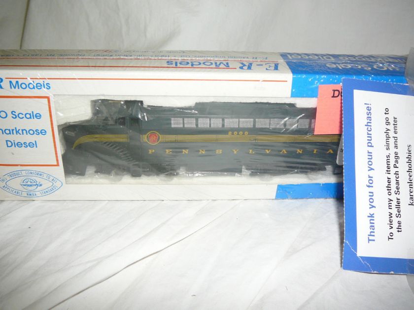 HO PENNSYLVANIA SHARKNOSE 6001   E R MODELS # 4106 2  