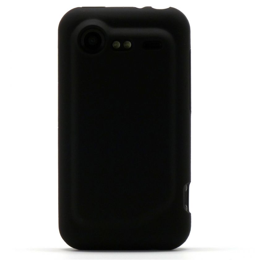 black soft skin case gel silicone rubber cover for verizon htc 