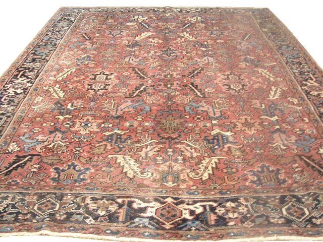 8X10 OLD PERSIAN HERIZ RUG  