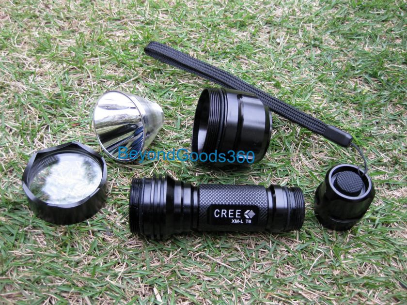   C8 CREE XM L T6 750 Lumens 3 mode LED Tactical Flashlight Torch New