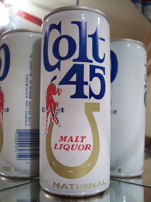 16 OZ COLT 45 ML HORSE OLD BEER CAN FS 147 29  