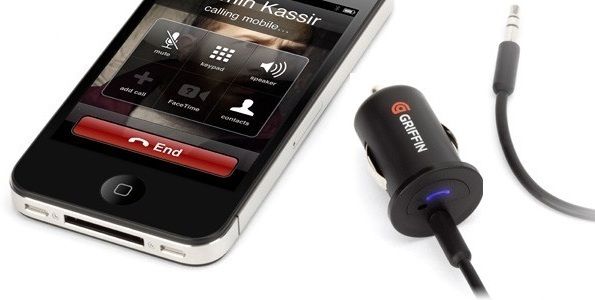 GRIFFIN BlueTrip AUX Handsfree Bluetooth 4 iPhone 4 3Gs  