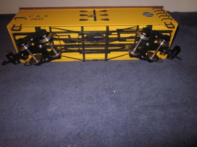   93224 G COLORADO SOUTHERN REEFER CAR W/METAL WHEELS & LOOP COUPLERS