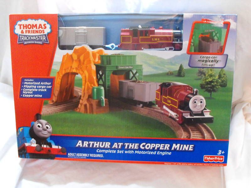 TRACKMASTER THOMAS TRAIN ARTHUR AT THE COPPER MINE SET  