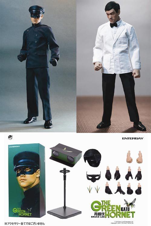 ENTERBAY BRUCE LEE KATO GREEN HORNET 1/6 12 FIGURE W/box NEW  